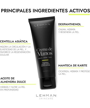 Repairing Hand Cream Centella Asiatica Dexpanthenol Moisturizing Hand Cream Sweet Almond Oil and Shea Butter - Buy Online on GoSupps.com
