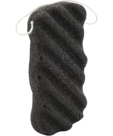 Konjac Sponge Set with Activated Bamboo Charcoal - Body & Facial Sponge Cleansing Sponge for Care - Buy Online on GoSupps.com