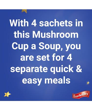 Batchelors Cup a Soup Mushroom 4 Sachets 99g - Buy Online on GoSupps.com