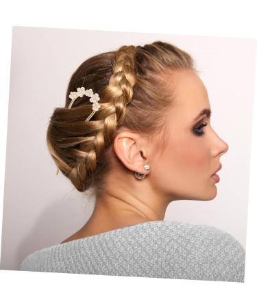 MERRYHAPY Pearl Hairpin Hair Clip Hair Accessories Hair Jewelry Hair Pins Women Hair Stick Pearl Hair Pin Hair Stick for Women Hair Forks French Hair Pin French Pin Bun Hair Fork Zinc Alloy - Buy Online on GoSupps.com