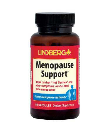 Lindberg Menopause Support* with Premium Black Cohosh, Red Clover, Dong Quai and Chaste Tree Berry, 60 Capsules