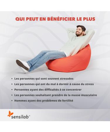 Ashwagandha KSM-66 | Extra Strong Capsules 600mg | 120 Vegan Capsules | Premium KSM-66 Root Extract Highly Dosed with 5% Withanolides | Gluten Free | Sensilab - Buy Online on GoSupps.com