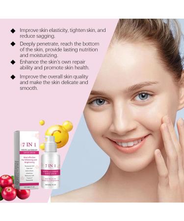 7 in 1 Super Brightening Serum Whitening And Brightening Deeped Moisturizing Melanin Fading Skin Serum 30ml - Buy Online on GoSupps.com
