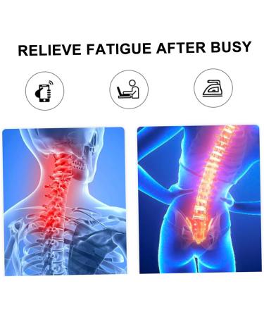 Beaupretty 2-Pack Star Fitness Ball - Spiky Muscle Massage & Myofascial Relief - Perfect for Back & Foot Fasciitis - 8x8cm Red - Buy Online on GoSupps.com