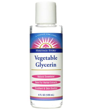 Heritage Products Vegetable Glycerin 4 Ounce - 6 per case.
