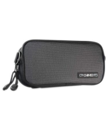 ChillMED Carry-All Diabetic Belt Bag - for Insulin Pens  Medication  Test Strips  Meter  and More! - Great for Hikes  Walks  and Daily Activities (Slate)