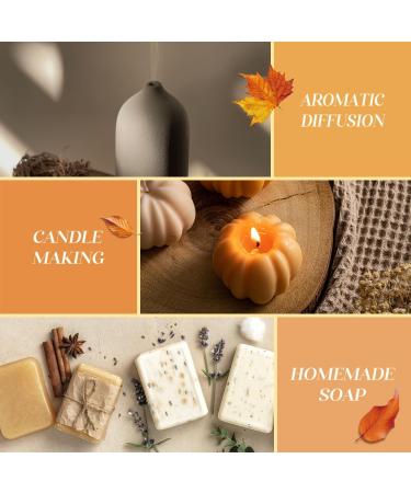 ARVIDSSON Fall Essential Oil - Autumn Wreath Fragrance Oil 4 Fl Oz | Natural Cozy Scent for Diffusers & Candle Making - Buy Online on GoSupps.com