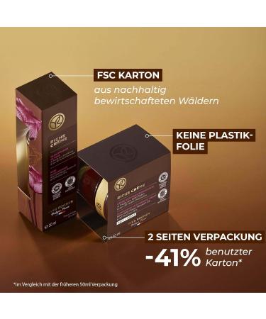 Yves Rocher RICHE CR ME Anti-Wrinkle Day Cream - Regenerating Anti-Ageing Cream with Oil of 1000 Roses for Intensive Cell Regeneration - 50 ml - Buy Online on GoSupps.com