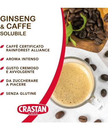  Italian Gourmet E.R. Italian Gourmet Ginseng Soluble Coffee 3 x 200g - Creamy Hot Drink to Mix Fast Prep Ideal for Office Breakfast and Dessert Preservation Pack + Italian - Buy Online on GoSupps.com