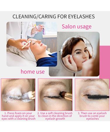 Eyelash Extension Cleanser | Foaming Lash Shampoo & Cleaning Solution for Extensions | Buy Now for International Shipping - Buy Online on GoSupps.com