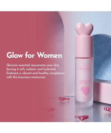 Daily Hydration Moisturizer | Pink Juice Watermelon Glow for Women | Soft Nourishing Hydration for Skin & Face - 1.3 Oz - Buy Online on GoSupps.com