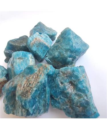 Natural Crystal Rough 50g Natural Blue Green Yellow Apatite Crystal Rough Raw Stone Rock Specimen Decoration Stone (Color : Blue Apatite Size : 1-2cm 50g) 1-2cm 50g Blue Apatite - Buy Online on GoSupps.com