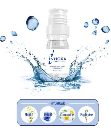 INNOXA - Eye Drops - Hydrates and Quickly Relieves Dry Irritated Eyes - SPECIAL ALLERGIES - Prolongs the Comfort of Lenses - Preservative-Free - Made in France - Pack of 3x10ml - Buy Online on GoSupps.com