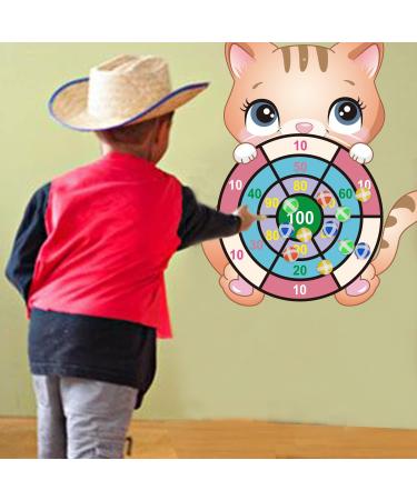 Cxwind Cat Dart Board - Fun & Educational Dart Game for Kids | Birthday Party Games - Buy Online on GoSupps.com