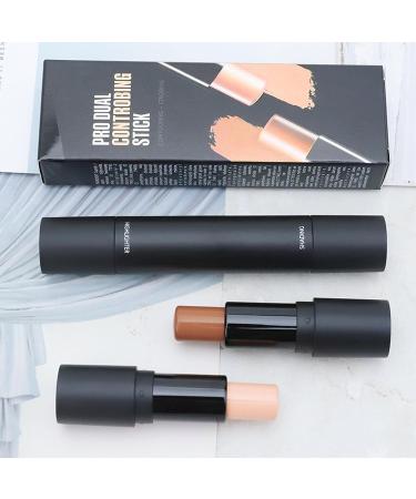 2 in1 Contouring Stick Double Headed Facial Highlighter and Contouring Stick 3D Face Brightens & Shades Makeup Stick Long-Lasting Highlighting Contouring Foundation Makeup Stick Dtt - Buy Online on GoSupps.com