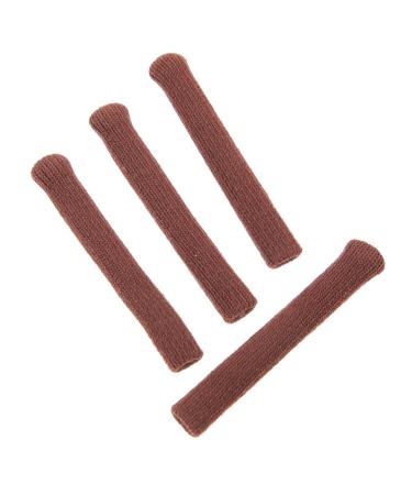 Osaladi 4 pieces of glasses spy sleeve knit ears for glasses kniting glasses hanger covers Brillen bracket spy sleeve made of glass temple slippeak
