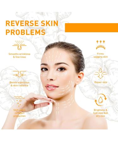 Turmeric Face Cream Face Moisturiser Anti Wrinkle Face Cream Moisturiser Face Women for Hydrating Anti Wrinkles - Fade Fine Lines Spots Hydrating Cream Moisturize & Wrinkles & Skincare - Buy Online on GoSupps.com