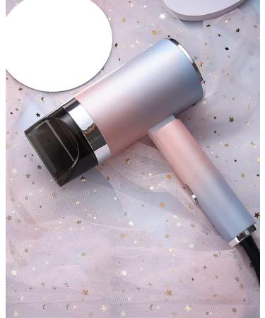 500W Ionic Hairdryer Childrens Hair Dryer Cute Travel Hair Dryers Compact Hair Dryer Portable Hair Dryer Student Hair Dryer Mini Hair Dryer 3 Speed Low Noise Overheating Protection Long Life AC Motor - Buy Online on GoSupps.com