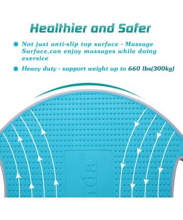 NALANDA Wobble Balance Board  Core Trainer for Balance Training and Exercising  Healthy Material Non-Skid TPE Bump Surface  Stability Board for Kids and Adults - Buy Online on GoSupps.com