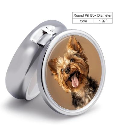 Travel Pill Box with 3 Compartments | Portable Medicine Organizer with Fun Tongue Print | Ideal for Purse & Pocket - Buy Online on GoSupps.com