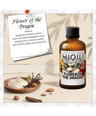 HIQILI 100ML Patchouli Essential Oil & 30ML Flower of The Dragon Fragrance Oil for DIY Diffuser - Buy Online on GoSupps.com
