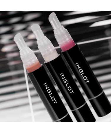 Inglot High Gloss Lip Oil - Cherry Aroma Lip Care for Radiant Lips | 4 ml | Optically Enlarged & Perfect Pink Gloss - Buy Online on GoSupps.com