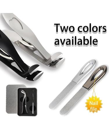 Cumuul ClipMaster Pro Cumulus Clipmaster Pro Ergonomic Angled Head Senior Toenail Clipper Sherum Nail Clipper for Seniors(A) - Buy Online on GoSupps.com