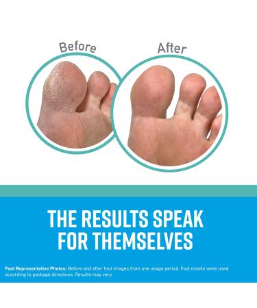 O'Keeffe's Healthy Feet Intensive Moisturizing Foot Mask Socks - 2 Pair Pack - Buy Online on GoSupps.com