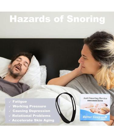 2021 Nasal Dilators with Chin Strap for Deep Sleep - Stop Snoring Solution for Men and Women - Anti Snore Device (8pcs+1 chin strap) - Buy Online on GoSupps.com