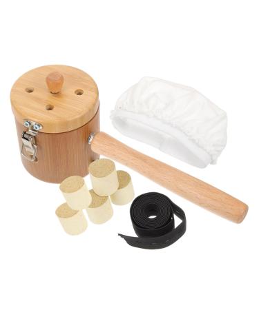 Mobestech 1 set of handheld devices for the moxibusion Moxa-Egelbr nner Metal container Tool Moxa cone holders Adjustable Mox guns Household Ai-Box cooling box bracket MoxibusionSofen fabric