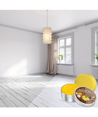 Furniture Wax - Wood Seasoning Beeswax Polish for Furniture - Furniture Solid Wax Polish Beeswax Nourishes Furniture Antiques with Sponge Pisole - Buy Online on GoSupps.com