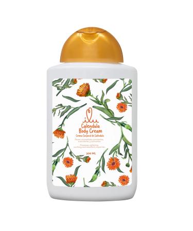 ILU Calendula body Cream (300 ml) - Multi-Purpose Skin Care Plant-Powered Relief Water-based cream spreads smoothly & easily for use on faces or to cover large areas.