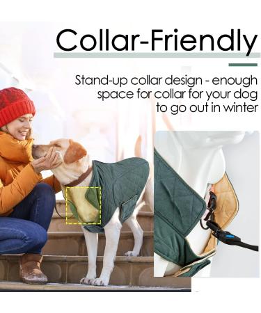 ThinkPet Dog Cold Weather Coats - Waterproof Reversible Winter Jacket for Small to Large Dogs - Buy Online on GoSupps.com