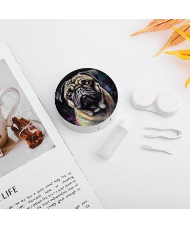Portable Pug Contact Lens Case | Travel-Friendly Storage Box for Contact Lenses - Buy Online on GoSupps.com