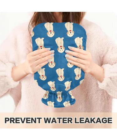 Golden Retriever Dog Heat Bottle | 1L Hot Water Bag for Pain Relief & Warming | Ideal for Headaches & Back Pain - Buy Online on GoSupps.com