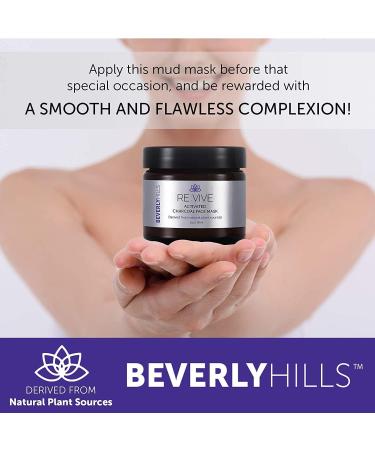 Revive Charcoal Face Mask Blackhead Remover and Acne Treatment that Detoxes Skin - Buy Online on GoSupps.com