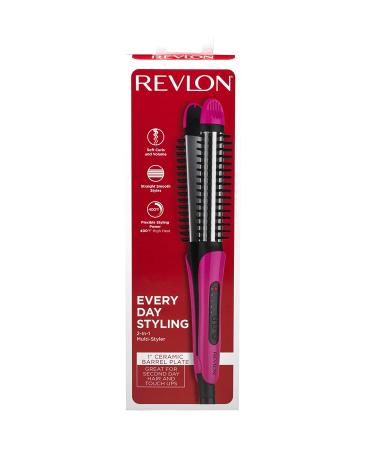 Revlon 2-in-1 Multi-Styler: Flat Iron & Curling Wand - Ultimate Hair Styling Tool - Buy Online on GoSupps.com
