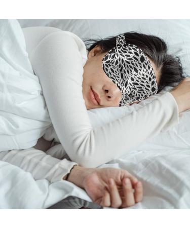 FOMIYES 2pcs Premium Blackout Sleep Mask for Adults - Comfortable Satin Eye Cover & Blindfold for Men - Ideal for Sleep Travel & Relaxation - Buy Online on GoSupps.com