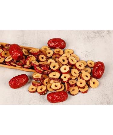 cn herb 100g Red Jujube Flakes Canned To Make Tea Xinjiang Big Crispy Dates Seedless Date Rings - Buy Online on GoSupps.com