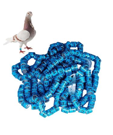 50 Pcs Multicolored Aluminum Pigeon & Chicken Leg Rings - Bird Identification Foot Rings for Training & Accessories - Buy Online on GoSupps.com
