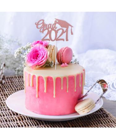Abaodam 2 Sets 20 Pcs Graduation Cake Insert Cars Cupcake Toppers Cake Decor Graduation Cap Graduation Party Decorations Wedding Cupcake Topper Dessert Picks Paper Cup Food Glue Stick Rose Goldx2pcs 20x14cmx2pcs - Buy Online on GoSupps.com