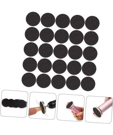 minkissy 1 Nail Polishing Sheets Nail Nail File Pads Manicure Sanding Discs Electric Nail Filer Electric Grinding Slices Nail Tool Baby Grinding Head Sand Sheet Exfoliating Black 3.5x3.5cm - Buy Online on GoSupps.com