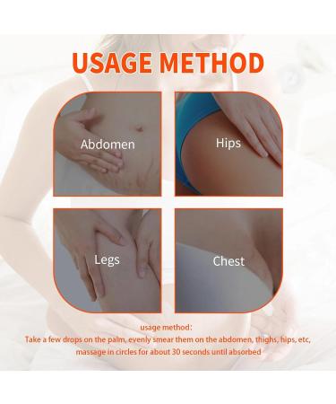 Oil Stretch Mark & Scar Treatment - Optimal Oil for Collagen Boosting and Lifting Skincare - Improves Appearance of Stretch Marks Scars and Uneven Skin Tone - 125ml - Buy Online on GoSupps.com