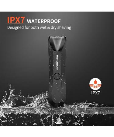 MAXGROOM Body Hair Trimmer for Men - Electric, Waterproof & Rechargeable - Buy Online on GoSupps.com