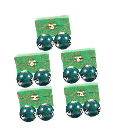 Tovinanna 10 Stk Health Massage Handball Chinese Baoding Balls Massage balls for adults stress balls stress balls stressball massage ball Hand training ball Handrolling balls sport