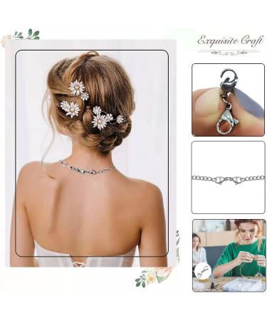 Double Lobster Clasp Extender for DIY Jewelry Making - 8pcs Silver 0.9 Inch - Buy Online on GoSupps.com