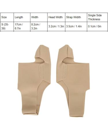 Bunion Relief Sleeve Socks - Hallux Valgus Corrector - 2 Pairs (S(35-39)) - Buy Online on GoSupps.com