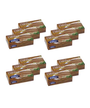 Lot 12x Mackerel fillets in escabeche - Box 90g