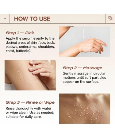 Lot de 2 ampoules exfoliantes avec riz s rum exfoliant au riz blanc et noir duo exfoliant pour une peau clatante | Exfoliant doux pour peau lisse limine les cellules mortes - Buy Online on GoSupps.com
