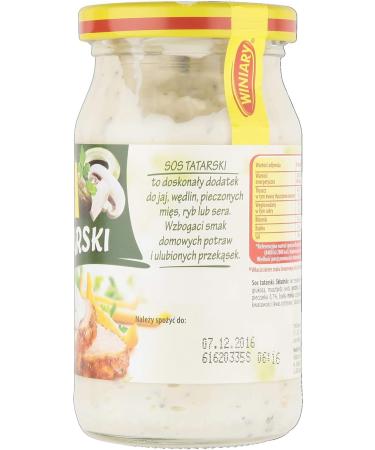 WINIARY Sauce Tatare 6 x 250ml - Authentic Polish Condiment Pack - Buy Online on GoSupps.com